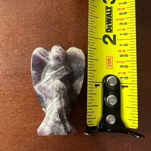 Crystal Amethyst Angel Carving 😇